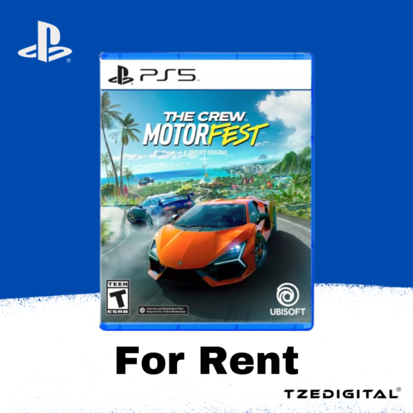 The Crew Motorfest Standard Edition (PS5) - For Rent