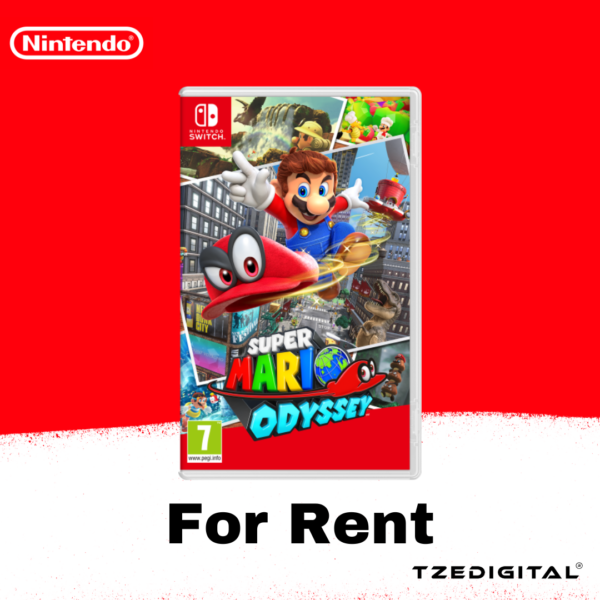 Super Mario Odyssey (Switch) - For Rent