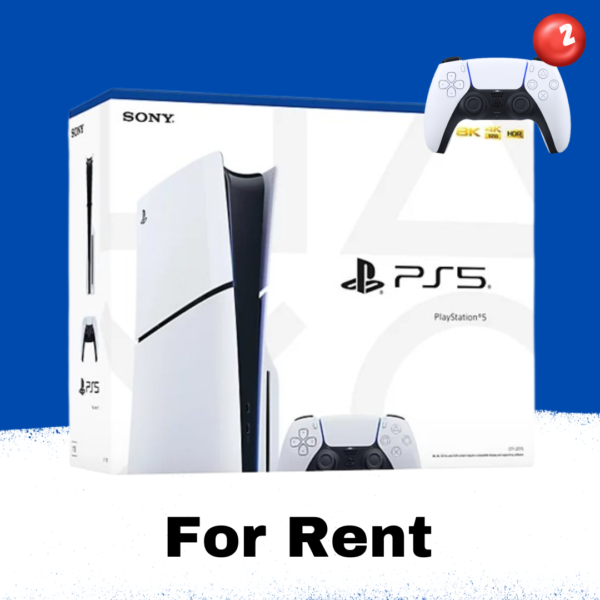 PS5 Slim (Digital & Disk) - For Rent