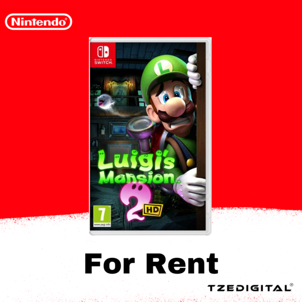 Luigi's Mansion 2 HD (Switch) - For Rent