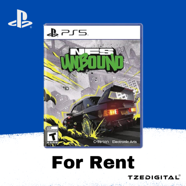 Need for Speed: Unbound (PS5) - For Rent