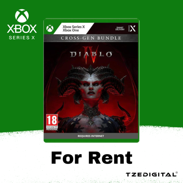 Diablo IV Cross-Gen Bundle (X|One) - For Rent