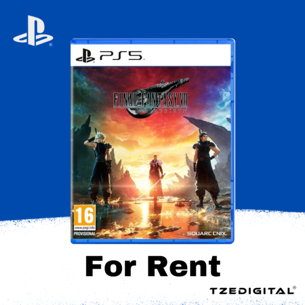 Final Fantasy VII Rebirth (PS5) - For Rent