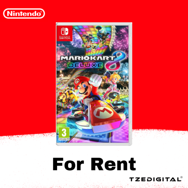 Mario Kart 8 Deluxe (Switch) - For Rent