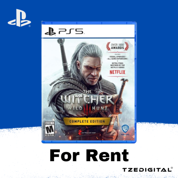 The Witcher 3: Wild Hunt - Complete Edition (PS5) - For Rent