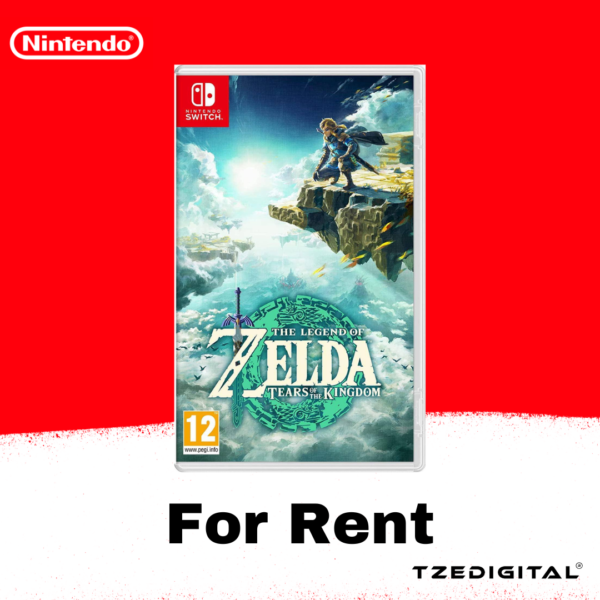 The Legend of Zelda: Tears of the Kingdom (Switch) - For Rent