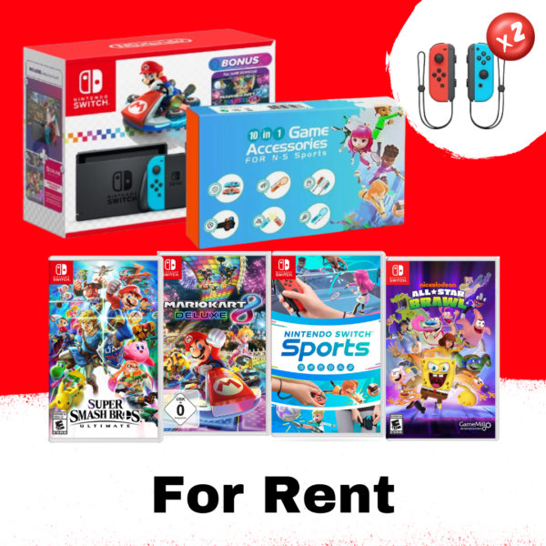 Nintendo Switch (Family) - For Rent